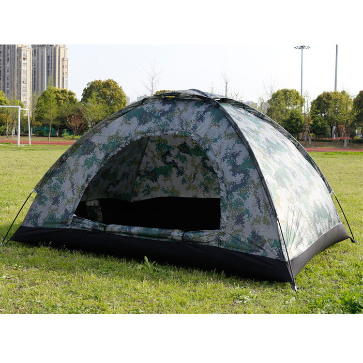 Outdoor Travel Tent 3-4 People Camouflage Mountaineering
