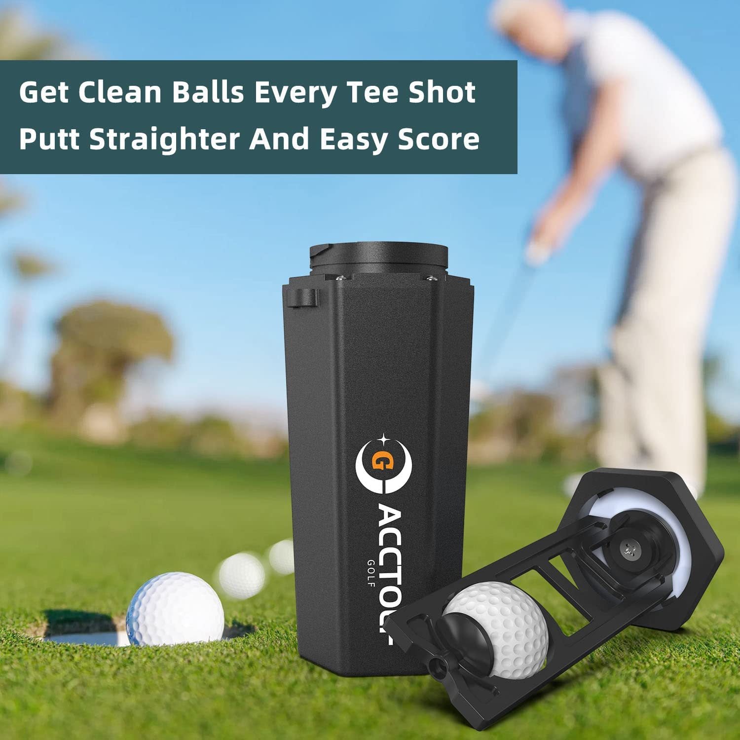 Golf Washing Machine Golf Bag Portable Cleaner Golf